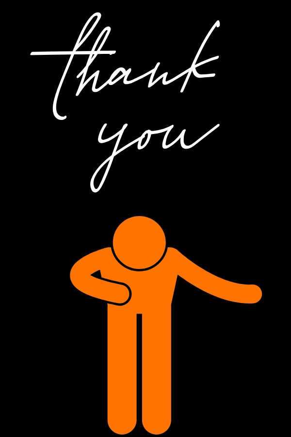 A thank you icon from Baino Social Impact to express our gratitude for your support.