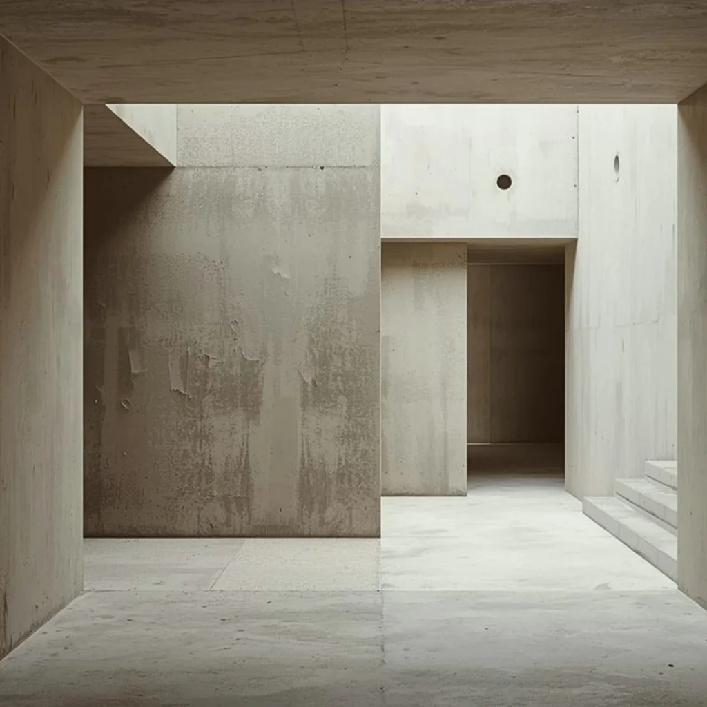 A simple outdoor path or open ground space with subtle contrast between two conditions—such as differing surfaces, light transitions, or environmental textures. The scene is calm and observational, with no people and no dramatic elements. The composition suggests difference without conflict, and the environment feels real but understated, with soft lighting and natural imperfections.